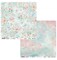 ScrapAndMe “Dream a Little” 12x12 Scrapbook Paper Pack | 5 Double-Sided Sheets | Romantic Pastel Floral Designs